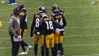 Steelers' Diontae Johnson Building A Strong Relationship With Kenny Pickett After Rough Start (Steelers News). Photo by Jordan Schofield / SteelerNation (Twitter: @JSKO_PHOTO)