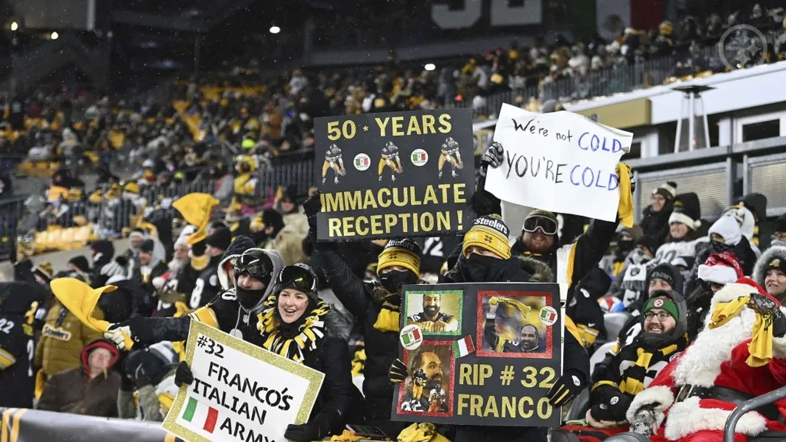 christmas eve steeler game