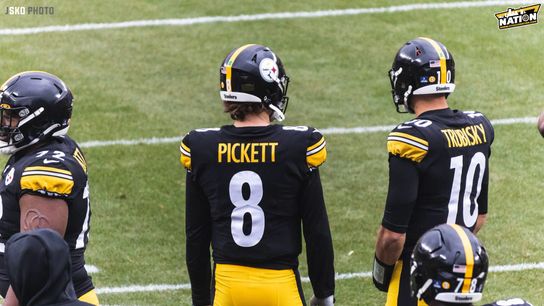 Steelers QBs Kenny Pickett and Mitch Trubisky