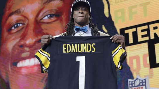 Steelers drafting Terrell Edmunds in the First Round Steelers drafting Terrell Edmunds in the First Round
