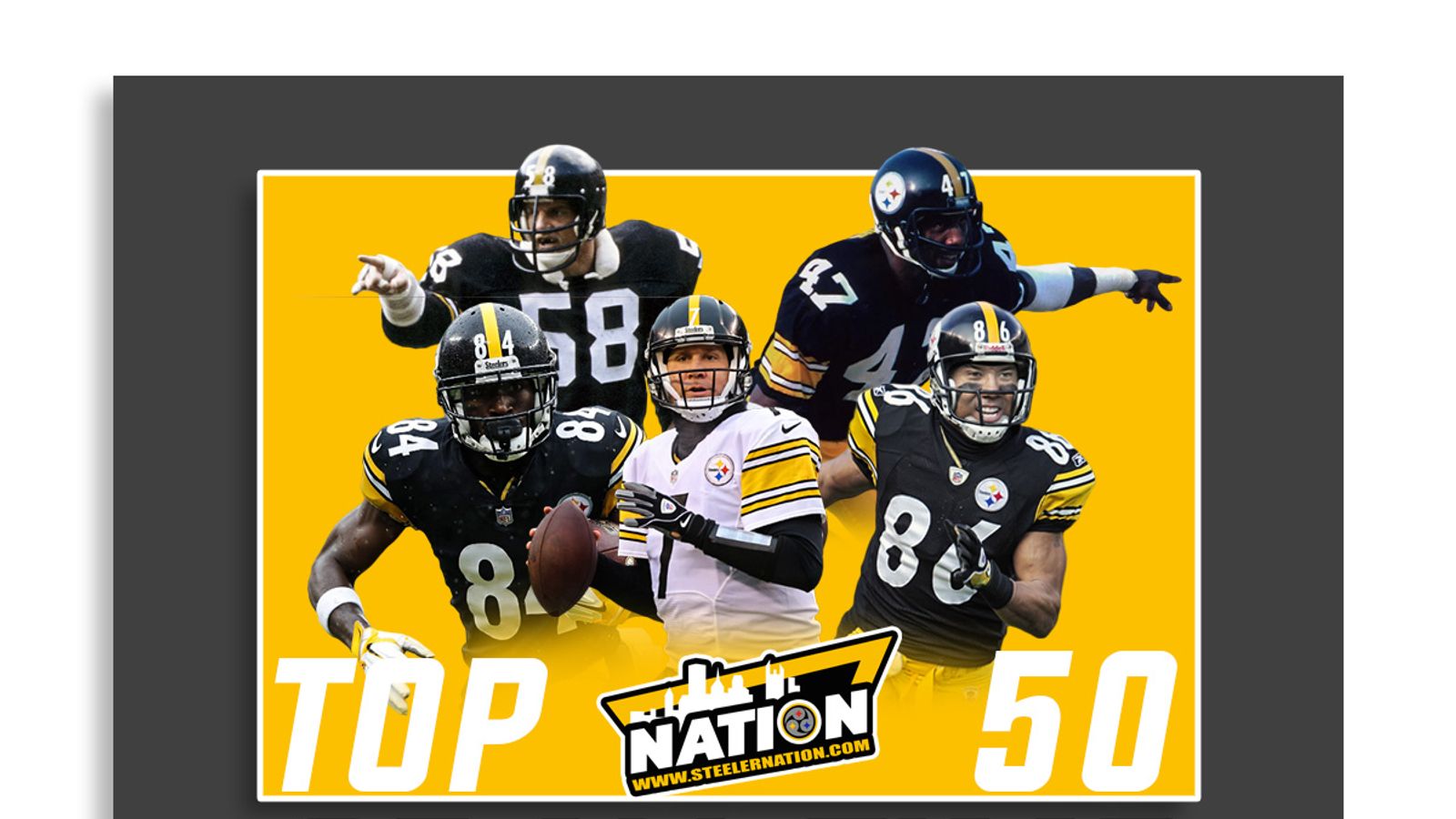 Ranking The Top 50 Steelers Of All-Time: Part 1