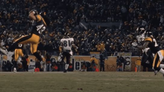 Troy Polamalu signature play