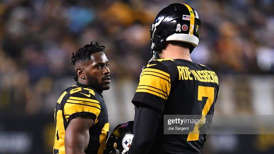 steelers, ben roethlisberger, antonio brown