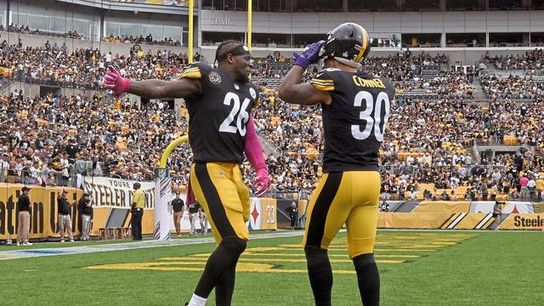 Steelers Bell and Conner