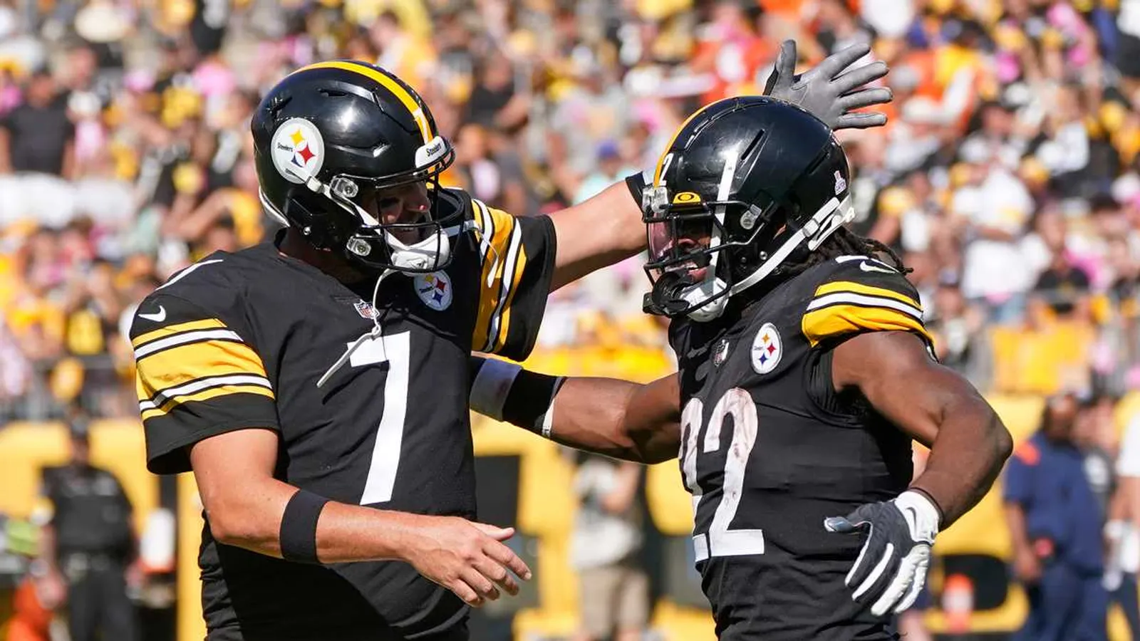 Steelers Ben Roethlisberger Najee Harris Steelers Ben Roethlisberger Najee Harris