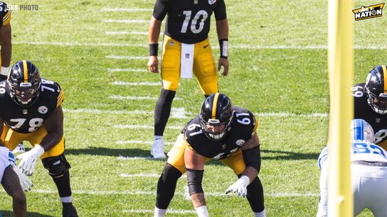 Pittsburgh Steelers center, Mason Cole (#61) prepares to snap the football to quarterback, Mitch Trubisky (#10) during a preseason game at Acrisure Stadium. | Photo Credit: Jordan Schofield / SteelerNation (Twitter: @JSKO_PHOTO) Pittsburgh Steelers center, Mason Cole (#61) prepares to snap the football to quarterback, Mitch Trubisky (#10) during a preseason game at Acrisure Stadium. | Photo Credit: Jordan Schofield / SteelerNation (Twitter: @JSKO_PHOTO)