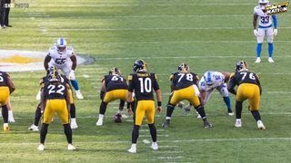 Steelers Rebuilt Offensive Line Lands In Upper Half Of First 2023 PFF Rankings (Steelers News). Photo by Jordan Schofield / SteelerNation (Twitter: @JSKO_PHOTO)