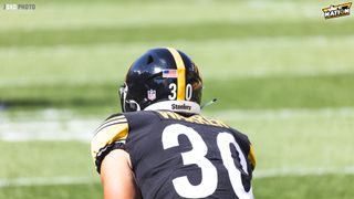 ESPN, NFL Insider Expects Steelers' Jaylen Warren Will Overcome Najee Harris For The RB1 Spot Soon  (Steelers News). Photo by Jordan Schofield / Steeler Nation (X: @JSKO_PHOTO)