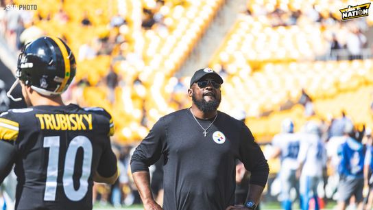 Steelers head coach, Mike Tomlin stands and stares into the distance on the field at Acrisure Stadium prior to a 2022 preseason game. |
Steelers head coach, Mike Tomlin stands and stares into the distance on the field at Acrisure Stadium prior to a 2022 preseason game. |