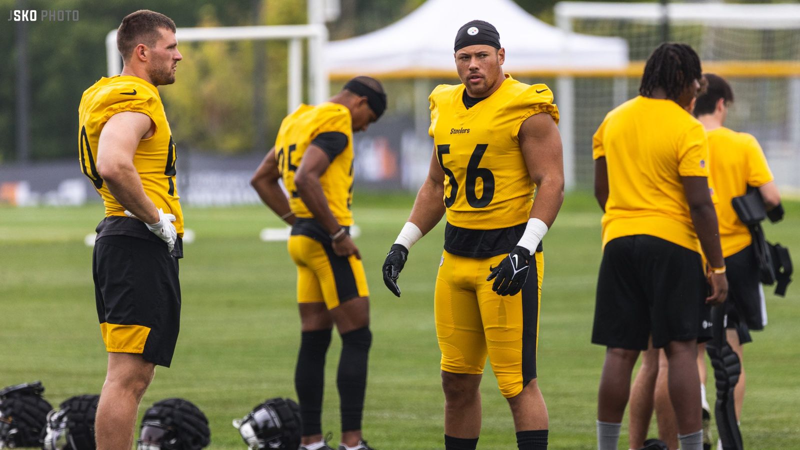 Steelers' Defensive Force, T.J. Watt, Sidelined With Ankle Injury Alex Highsmith, Steelers Confident In OLB Unit While TJ Watt Sits Out