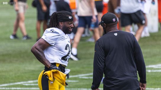 Steelers Najee Harris and Mike Tomlin Steelers Najee Harris and Mike Tomlin