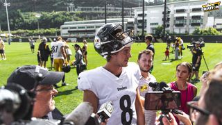 Steelers' Current Record With Kenny Pickett's Lack Of Touchdowns Surprises Many, Namely Peter King (Steelers News). Photo by Jordan Schofield / SteelerNation (Twitter / X: @JSKO_PHOTO)