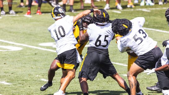 Steelers Dan Moore Jr. Mitch Trubisky Kendrick Green