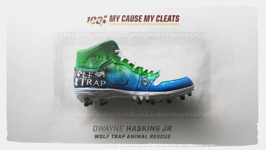Steelers Dwayne Haskins Cleats 2019