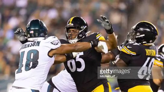 Steelers Dan Moore Kevin Dotson