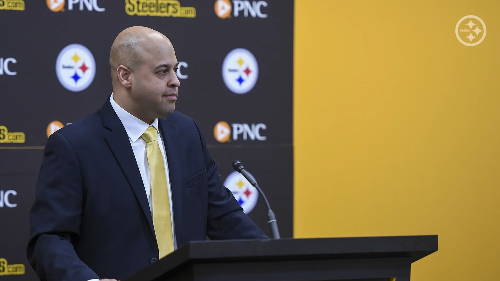 Steelers New Gm Omar Khan Its Been All About Football And Building A Championship Roster Here 