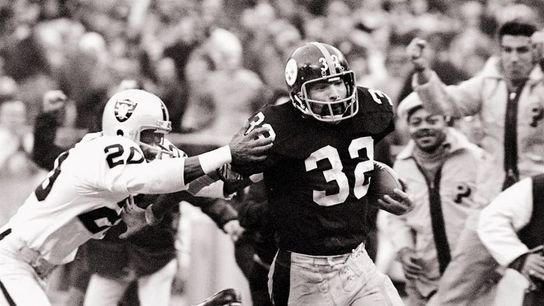 Franco Harris' Immaculate Reception. Franco Harris' Immaculate Reception.
