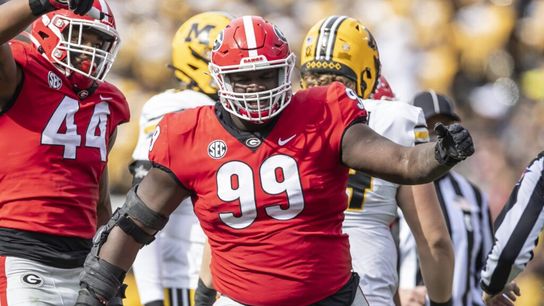 Steelers NFL Draft prospect, Georgia's DL Jordan Davis | Steven Limentani / ISI Photos / Getty Images