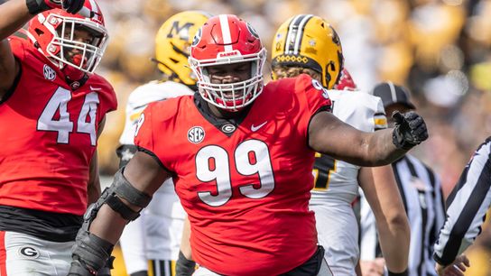 Steelers NFL Draft prospect, Georgia's DL Jordan Davis | Steven Limentani / ISI Photos / Getty Images