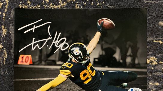 TJ Watt Autographed 8x10 Photo Giveaway! (Steelers News)