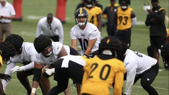 Steelers Mitch Trubisky Training Camp
