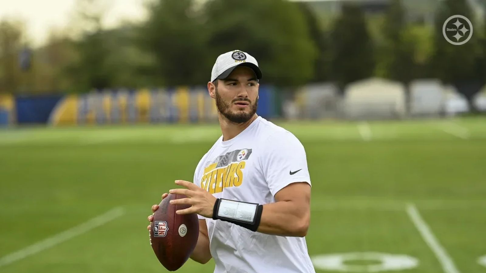 mitch trubisky steelers jersey