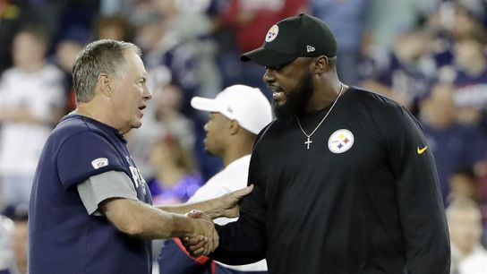 Steelers, Tomlin, Belichick Steelers, Tomlin, Belichick