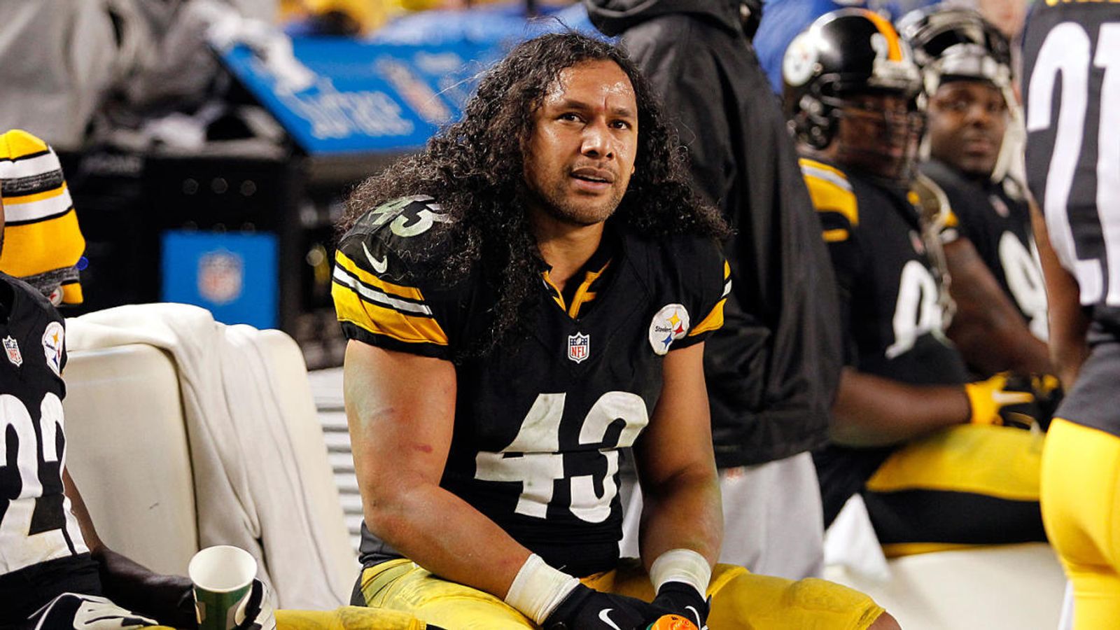Drawings Of Troy Polamalu 