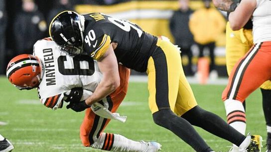 Steelers TJ Watt sacks Mayfield