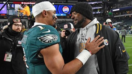 Steelers Mike Tomlin Jalen Hurts Steelers Mike Tomlin Jalen Hurts