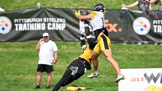Steelers' Roman Wilson Breaks His Silence After Crazy Catch: "Go Get It Mentality". Photo by Alysa Rubin / Pittsburgh Steelers