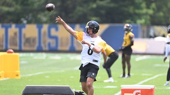 Aaron Rodgers Details First Steelers Practice: "Weird Experience". Photo by Philip G. Pavely / Imagn Images