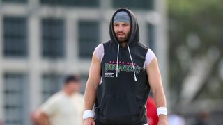 New Information Disclosed About The Steelers' Interest In Buccaneers' Baker Mayfield (Steelers News). Photo by Nathan Ray Seebeck / Imagn Images