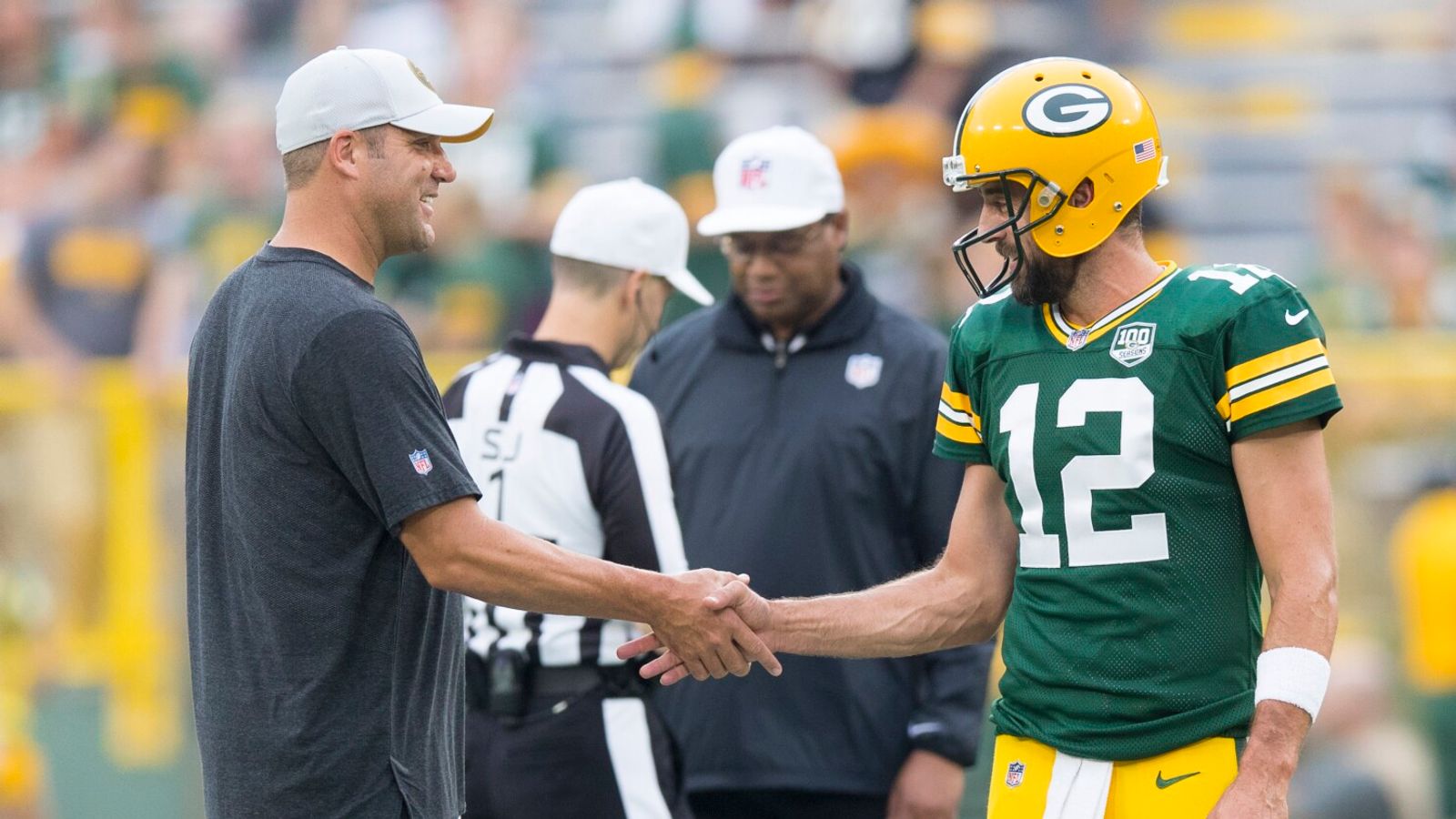 Steelers' Aaron Rodgers Now On Pace To Shatter Ben Roethlisberger's Historic Record (Steelers News). Photo by Jeff Hanisch / USA TODAY Sports