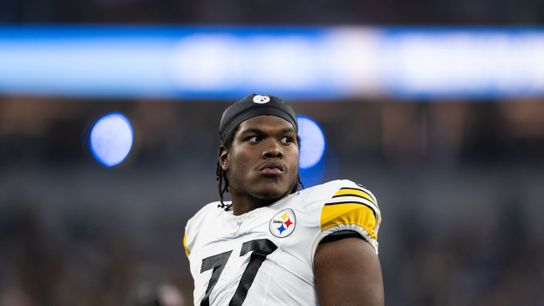 Steelers’ Broderick Jones Must Be Officially Worried After Pittsburgh’s Latest Depth Chart Reveal. Photo by AP Photo / Kyusung Gong