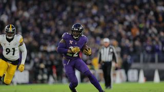 Steelers' Rival Ravens Experience "Scary Moment" During OTAs As Derrick Henry Goes Down After Collision (Steelers News). Photo by Shawn Hubbard / Baltimore Ravens