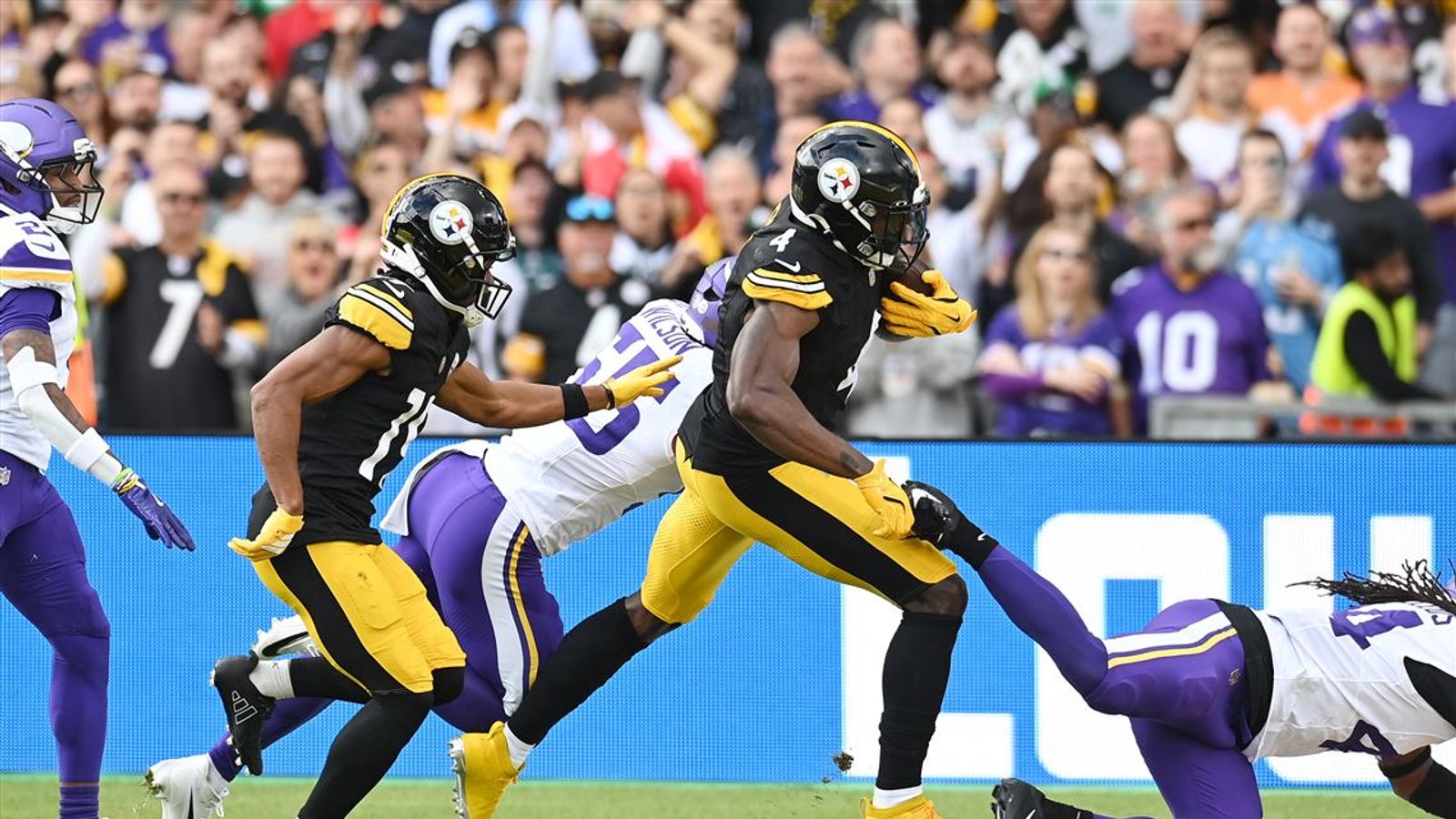 Steelers' Calvin Austin III Puts Vikings Safety Joshua Metellus On Blast: "Little Cone" (Steelers News). Photo by Charles Mcquillan / Getty Images