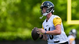 Penn State Takes Big Shot From Beat Writer As Steelers' Drew Allar Has To Be Torn Down And Built Back Up (Steelers News). Photo by Alysa Rubin / Pittsburgh Steelers