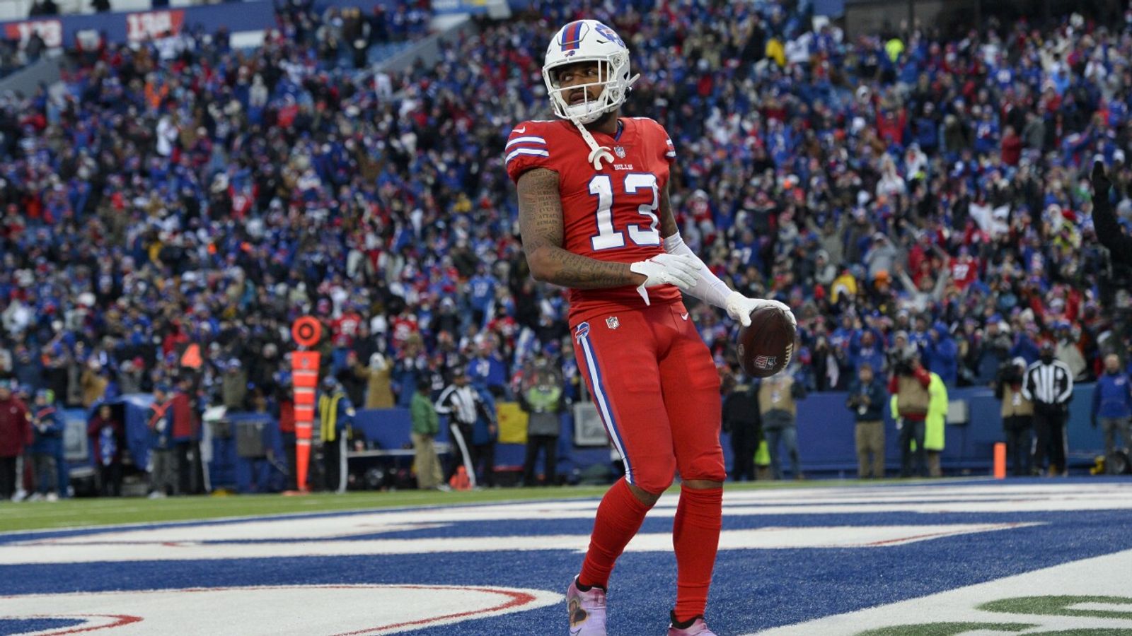 Steelers Suddenly Have Seroius Competition In Gabe Davis Sweepstakes That Could Ruin Everything For Pittsburgh (Steelers News). Photo by Associated Press / Adrian Kraus 