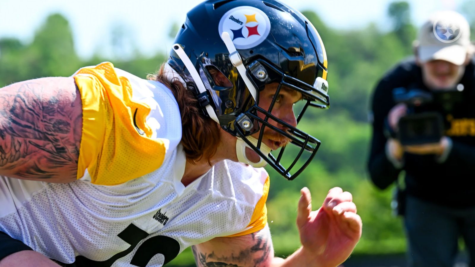 "A Lot Better": Steelers Rookie Gennings Dunker Is Already Noticing Big Difference At The NFL Level (Steelers News). Photo by Taylor Ollason / Pittsburgh Steelers