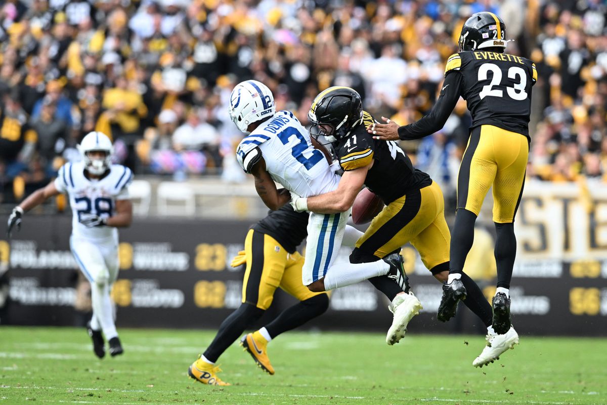 Steelers Colts Josh Downs Steelers Colts Josh Downs