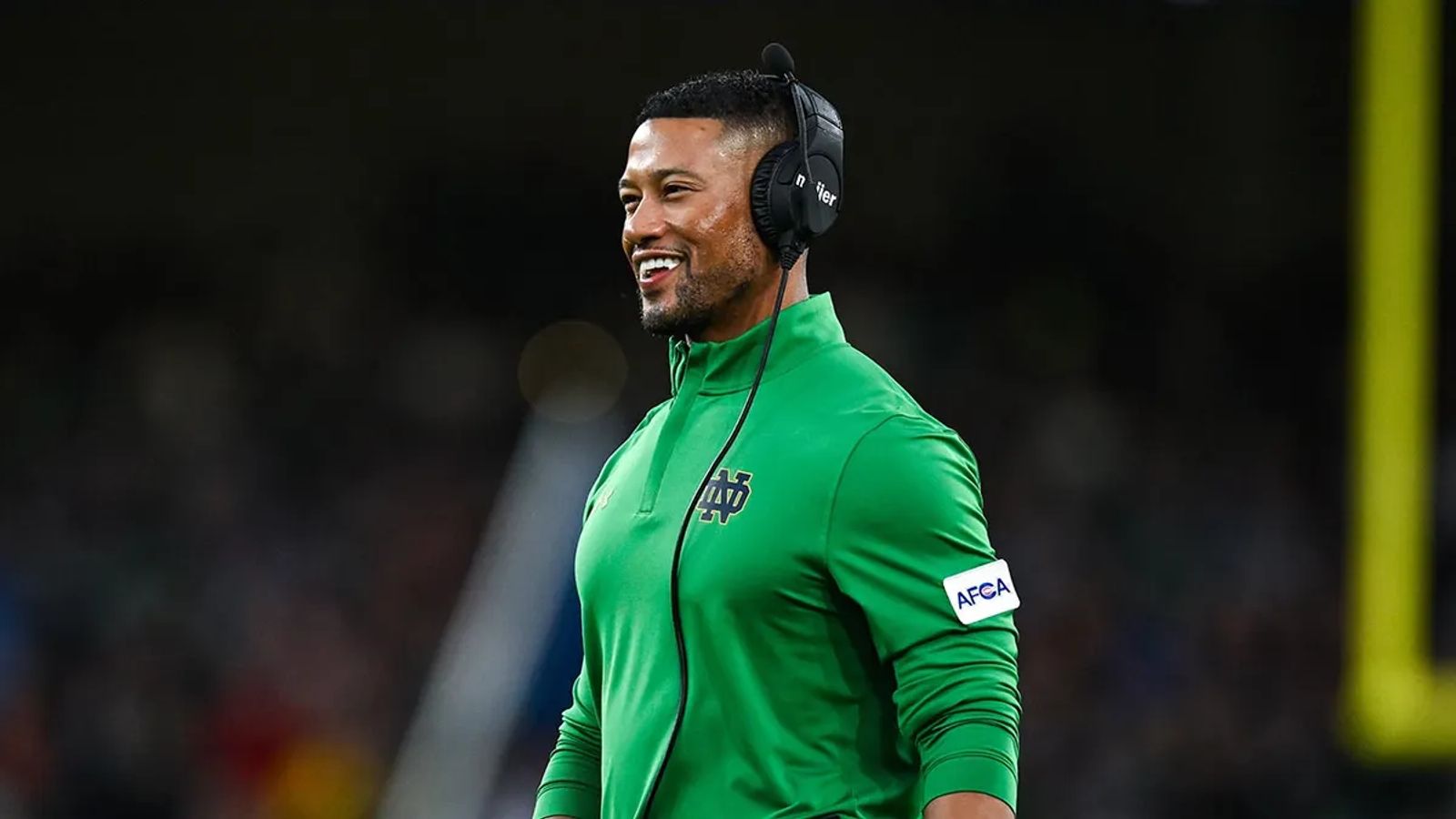 Insider Reveals Fascinating News Regarding The Steelers And Notre Dame's Marcus Freeman (Steelers News). Photo by Brendan Moran / Sportsfile / Getty Images