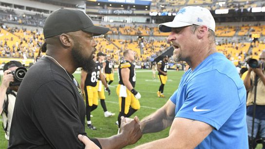Steelers Mike Tomlin Lions Dan Campbell Steelers Mike Tomlin Lions Dan Campbell