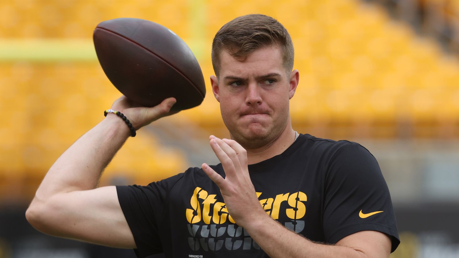 Steelers' Will Howard Gets Extremely Unfortunate News About His Future In Pittsburgh (Steelers News). Photo by Charles LeClaire / Imagn Images