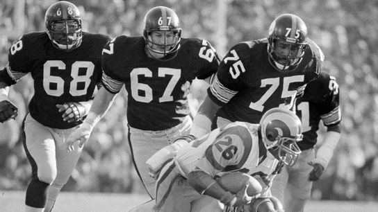 Pittsburgh Steelers LC Greenwood, Gary Dunn and Jack Lambert Pittsburgh Steelers LC Greenwood, Gary Dunn and Jack Lambert