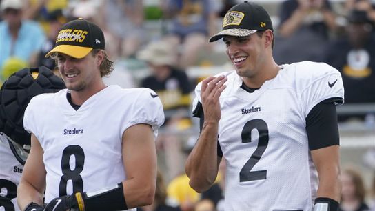 Pittsburgh Steelers Mason Rudolph Kenny Pickett Pittsburgh Steelers Mason Rudolph Kenny Pickett