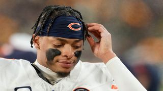 Steelers' Justin Fields Will Need To "Want To Come Back" But Will He With Russell Wilson In Town For 2 or 3 Years? (Steelers News). Photo by Patrick McDermott / Getty Images