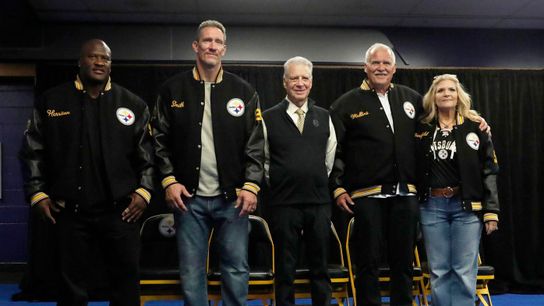 Pittsburgh Steelers James Harrison Ray Mansfield Aaron Smith Gerry Mullins Pittsburgh Steelers James Harrison Ray Mansfield Aaron Smith Gerry Mullins