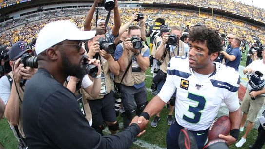 Pittsburgh Steelers Russell Wilson Mike Tomlin Pittsburgh Steelers Russell Wilson Mike Tomlin
