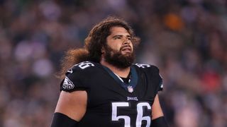 Pittsburgh Steelers' Isaac Seumalo On The Mistake Of Learning Lessons The Hard Way And The Value Paying It Forward (Isaac Seumalo). Photo by Mitchell Leff  / Getty Images